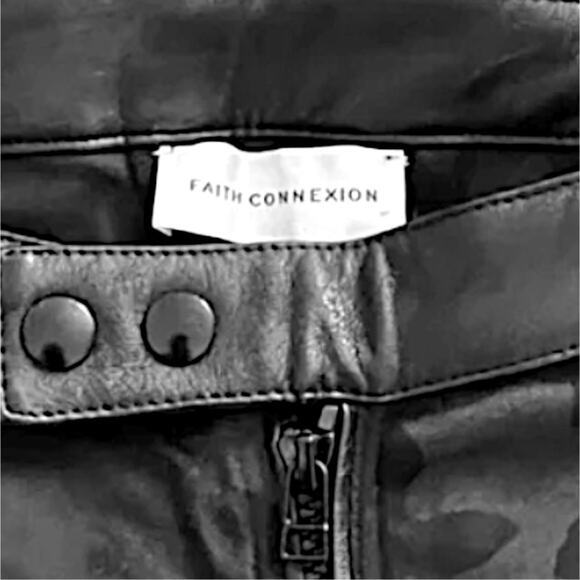 Faith Connexion Black Pants | Size 10 - Picture 6 of 8